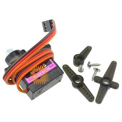 Servo Motor Metal Wheel MG90 Full Set